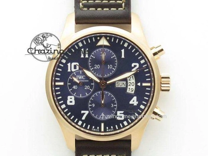 MIROTIME 0418 Original Pilot’s Watch Laureus Blue Ceramic IW328101 ZF 1:1 Best Edition on Blue Nylon Strap A 7027